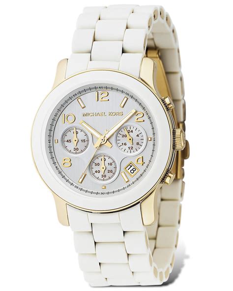 white michael kors watch ladies|Michael Kors Watch price women.